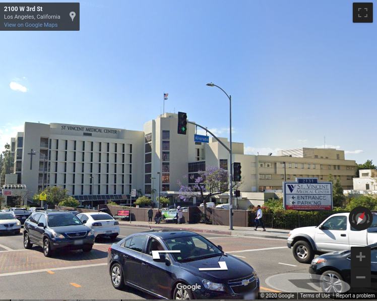 Street view St Vincent Medical Center